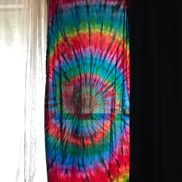 Tye Dye Curtain Panels - Picture 4 of 8